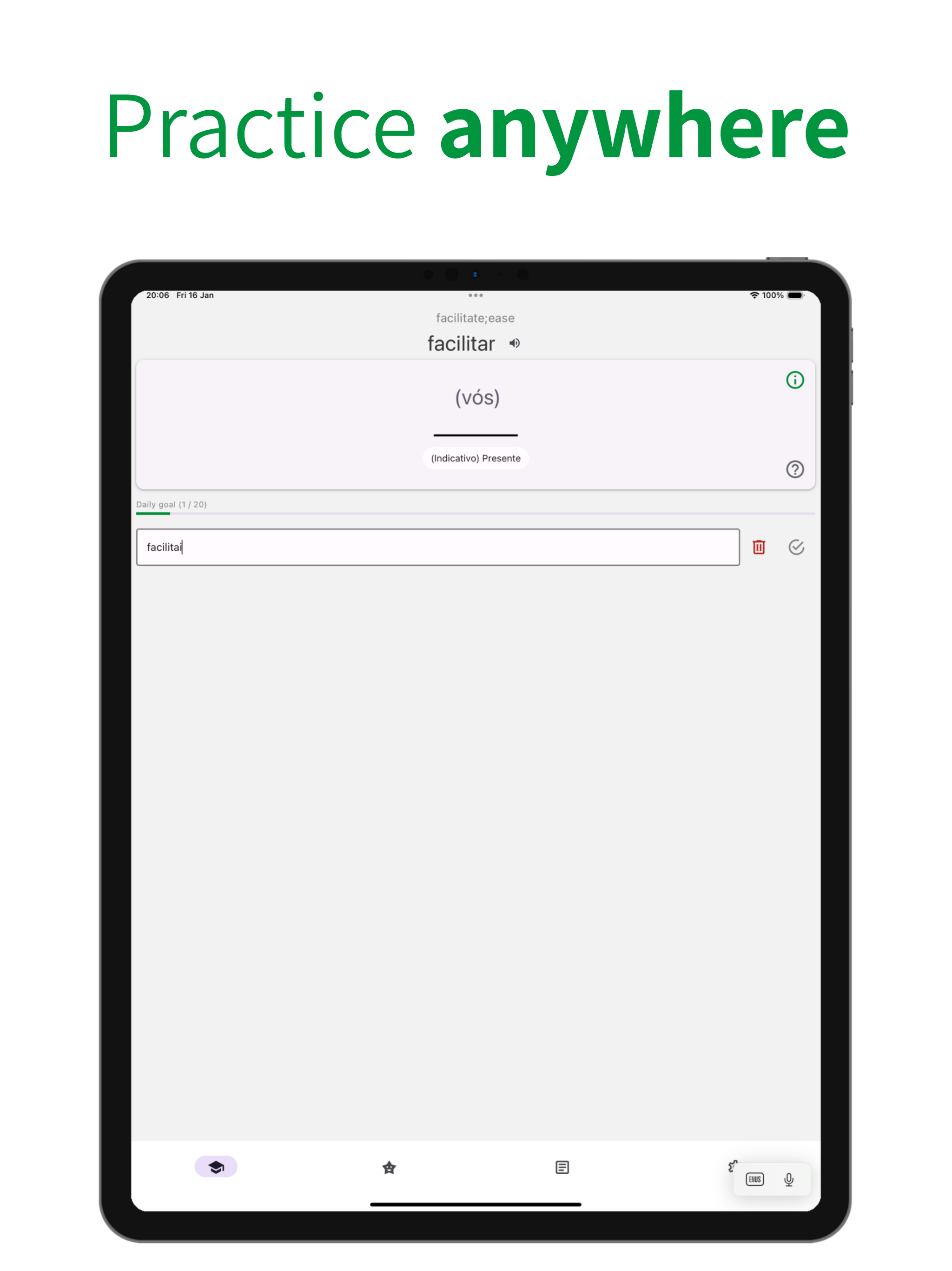 Verbare - Portuguese verbs screenshot 6