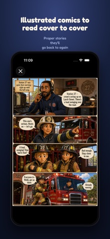 Storyarium: Comics & Stories iPhone screenshot