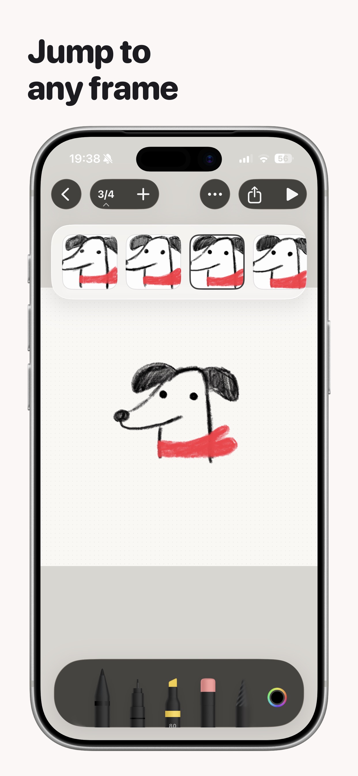Screenshot 3 of wibbli - Flipbook Animation