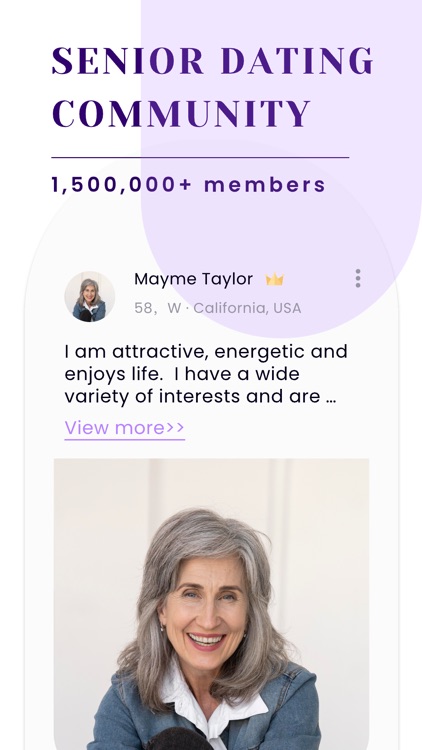 Senior Meetme: Dating Over 50+ screenshot-0