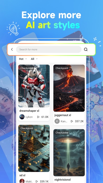 SeaArt: AI Photo & Video Maker Screenshot