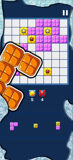 Blocky Shape Puzzle screenshot 1