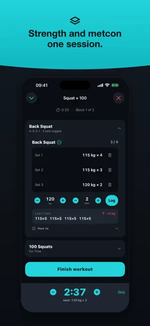 Vargr: WOD Log & Gym Tracker screenshot 2