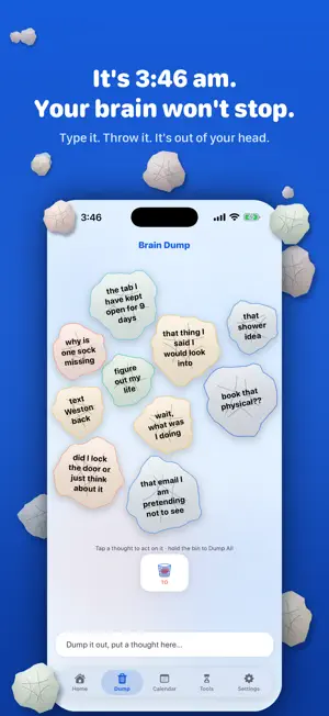 DIO: ADHD Brain Dump Planner screenshot 1