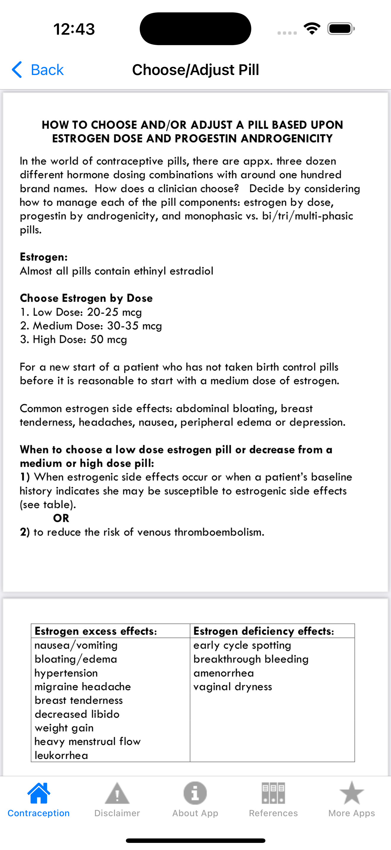 Contraception Point-of-Care screenshot 4