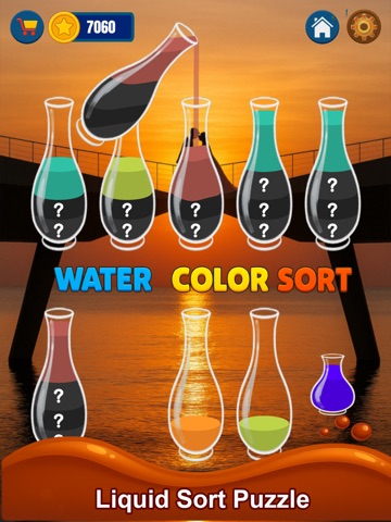 Water Color Sort: Liquid Logic iPad screenshot