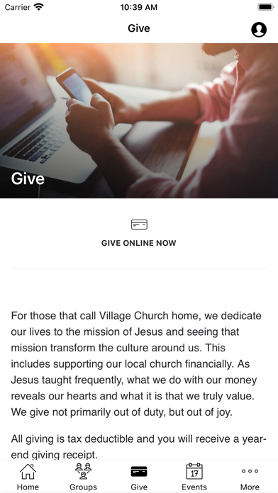 Village Church RVA Screenshot