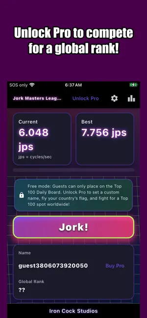 Jork Masters League screenshot 2