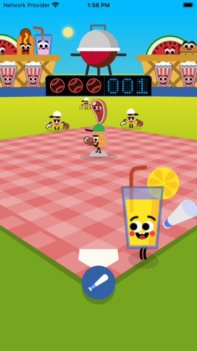 Doodle Baseball Game Screenshot