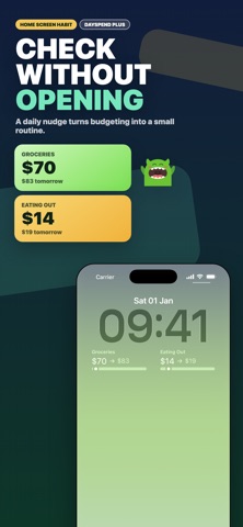 Daily Budget - DaySpend iPhone screenshot