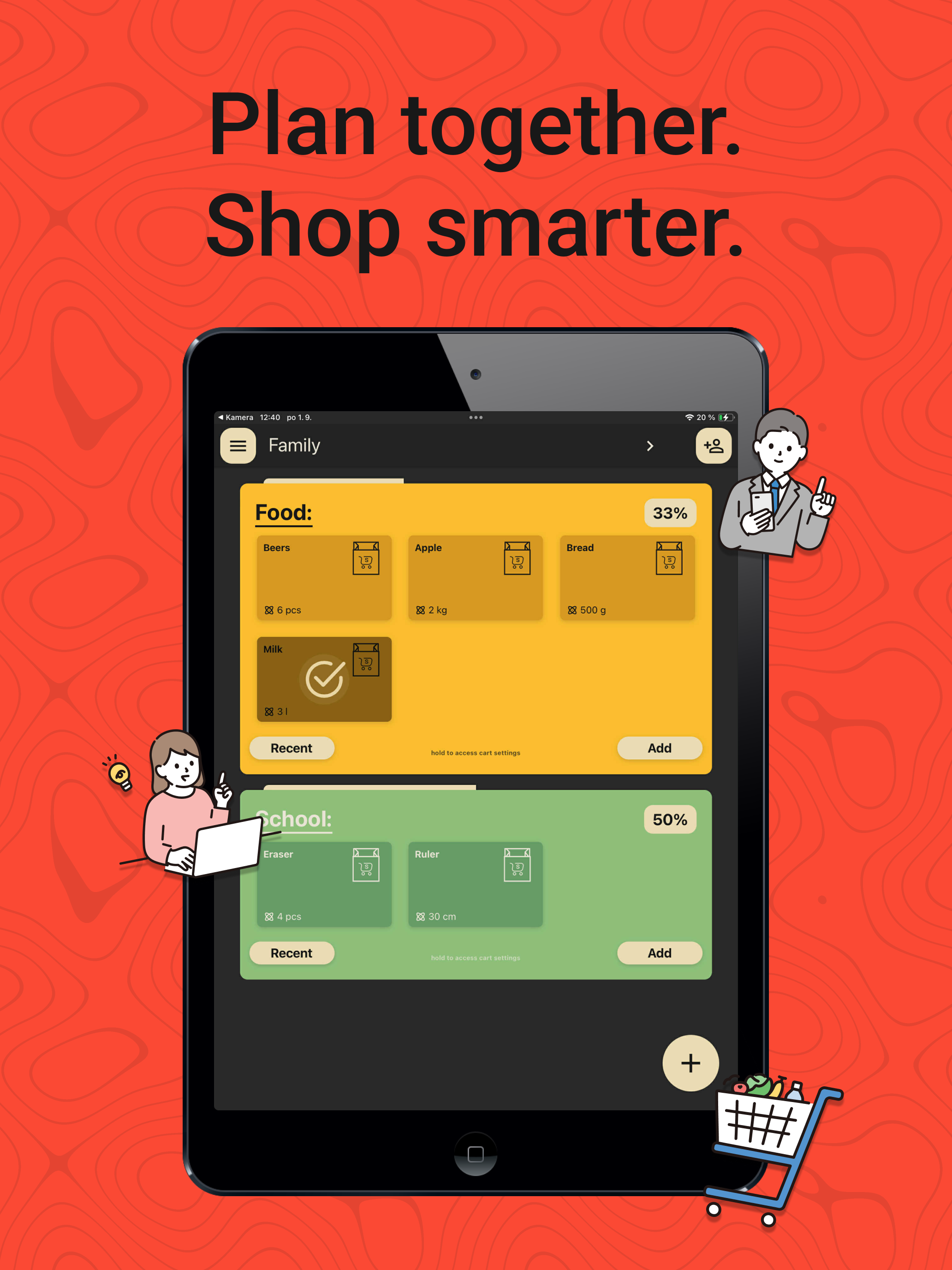 Scapp - Shared Shopping List