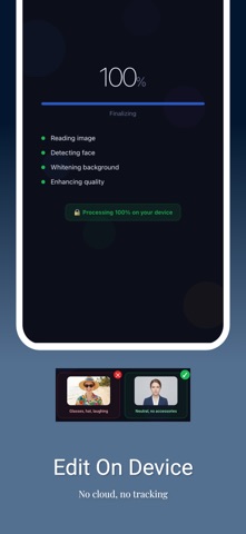 PassportSnap:Passport ID Photo iPhone screenshot