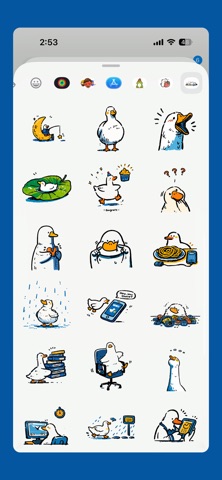 Quacky Ducks Sticker Pack Screenshot 2 of 5