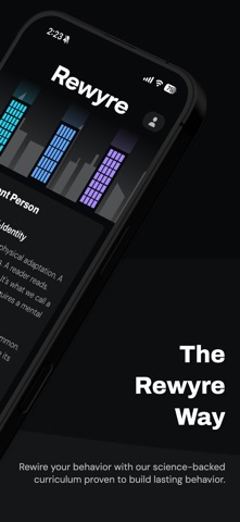 Rewyre: Habit & Identity screenshot