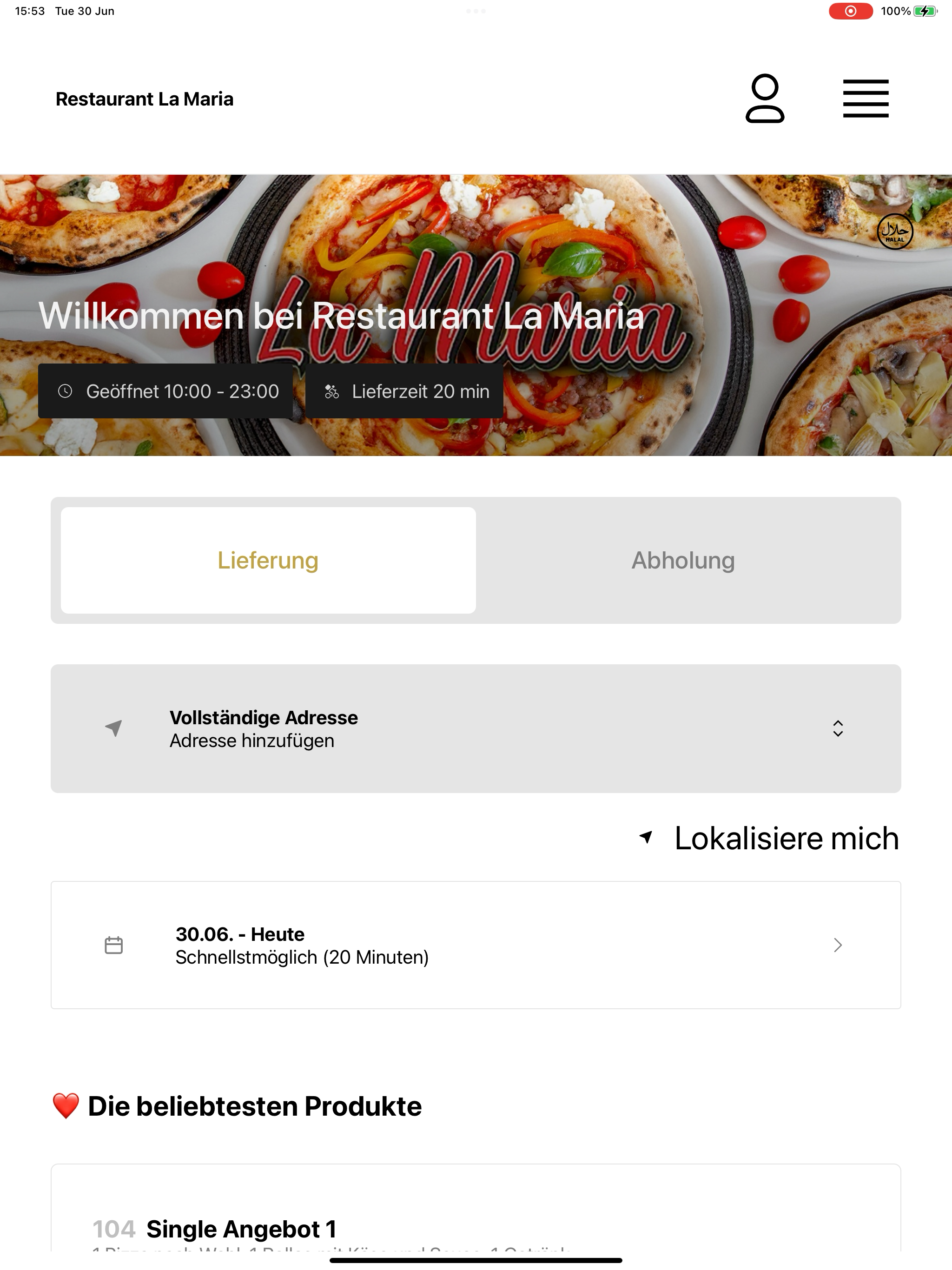 Restaurant La Maria screenshot 9