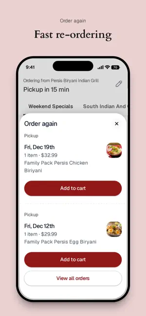 Persis Biryani Indian To Go screenshot 4