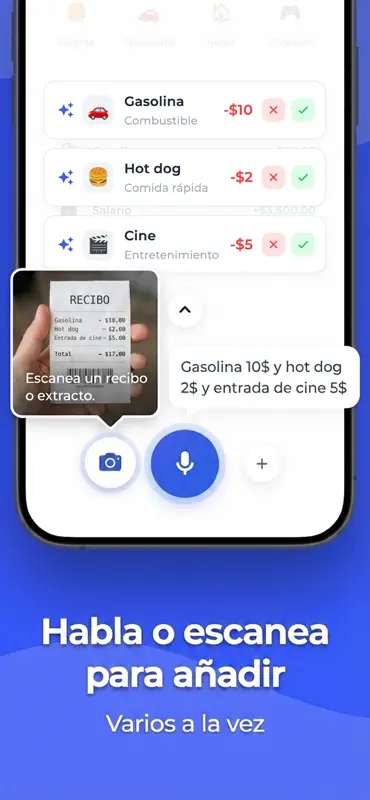 Gestor de gastos: Budget IA screenshot 3 of 7
