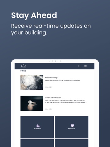 MTDH iPad screenshot