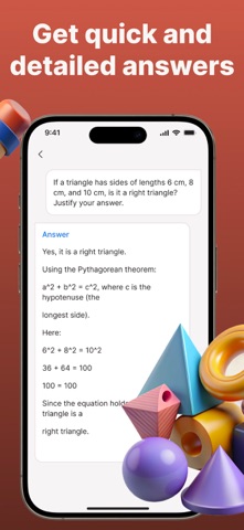 Geometry & Trigonometry Solver iPhone screenshot