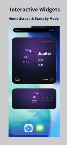 Planetary Hours - Astro Clock Screenshot 3 of 5