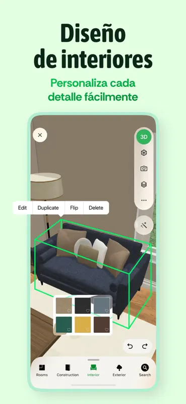Diseño de casas interiores screenshot 5 of 9