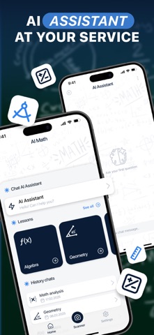 AI Chat Math Assistant Helper iPhone screenshot