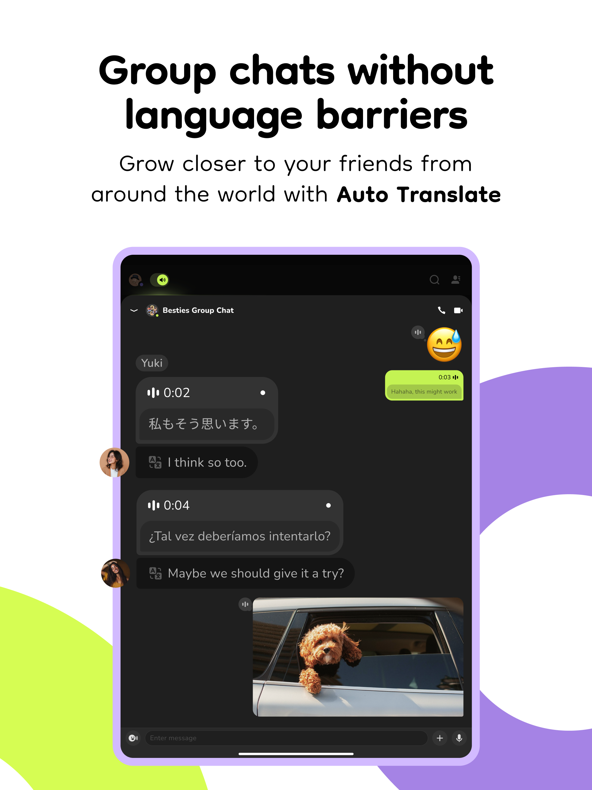 buz - voice connects