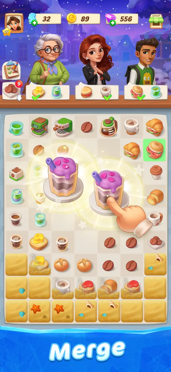 Whisper Castle: Merge & Story iOS Mod IPA screenshot 5 - iOS game interface