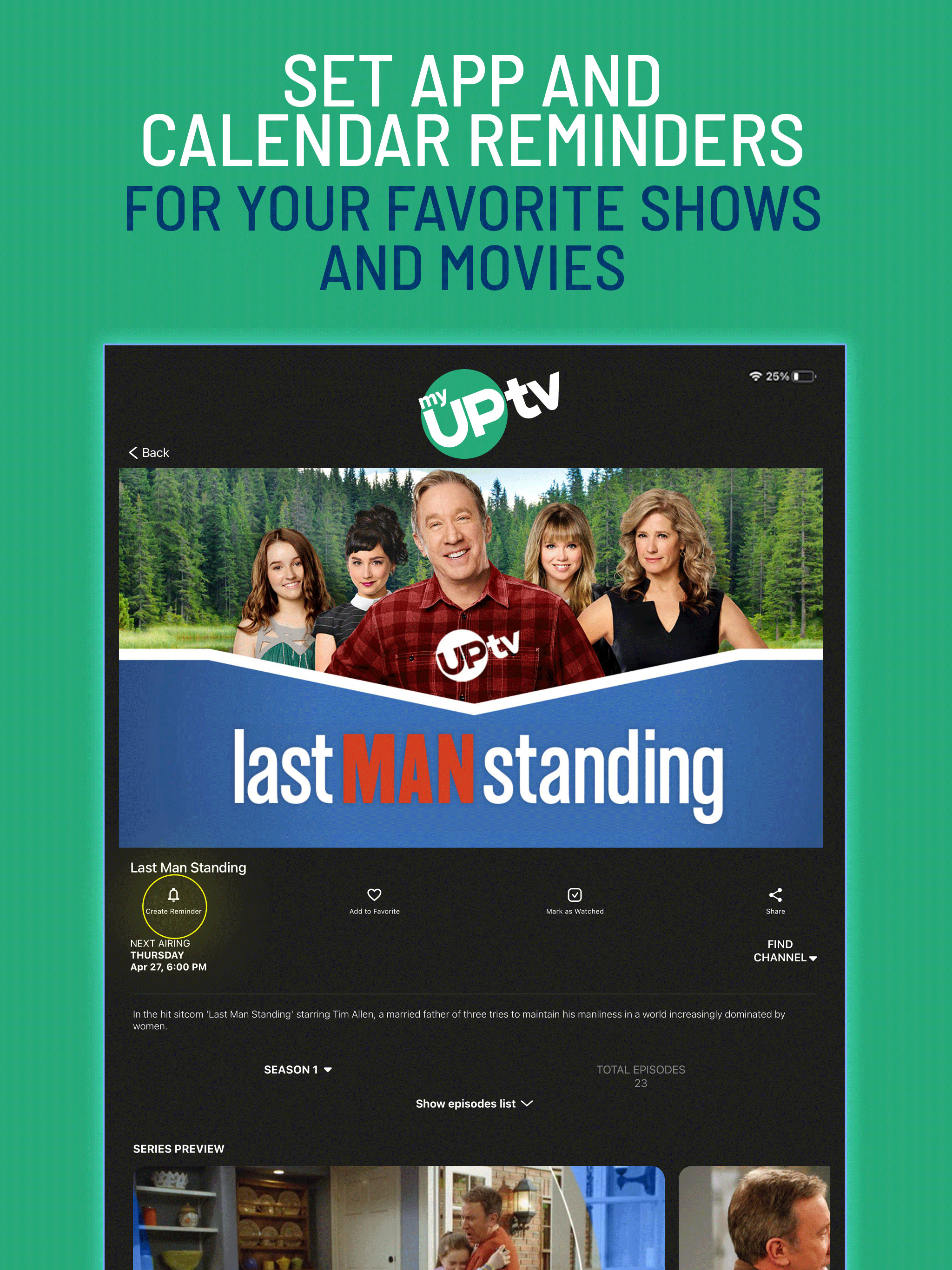 My UPtv screenshot 11