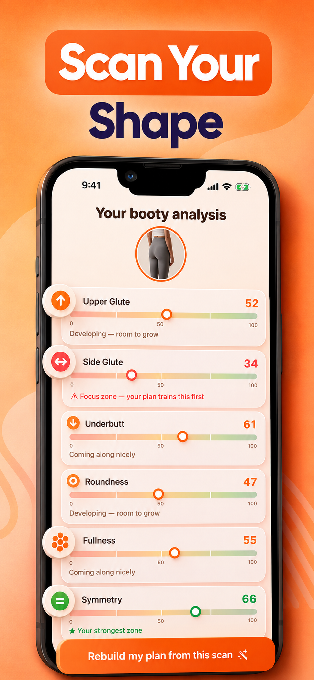 Home Butt Workout - PeachClimb screenshot 2