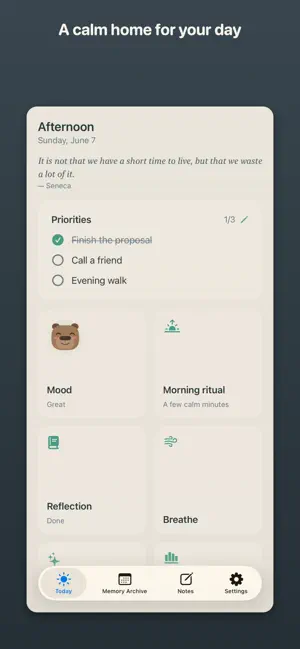 Daily Balance: Mood Journal screenshot 1