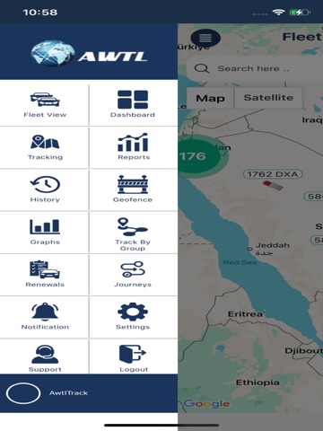 AwtlTrack iPad screenshot 8