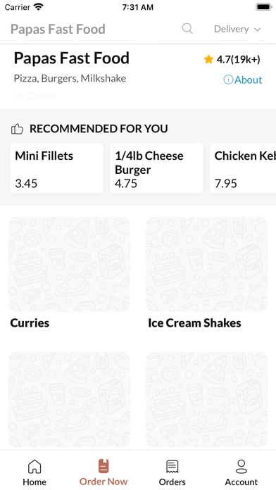 Papas Fast Food Screenshot