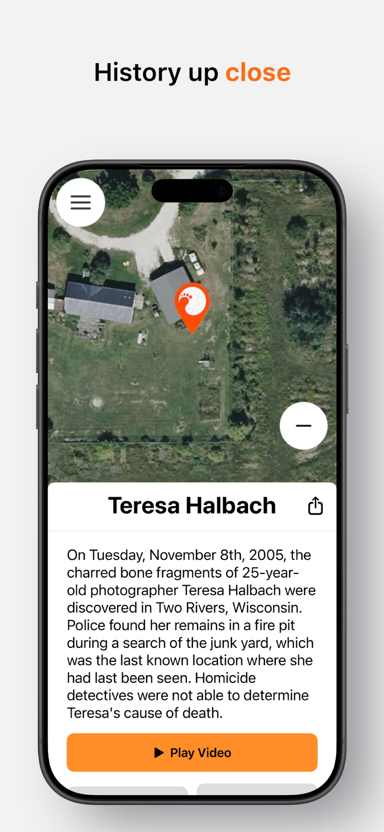 Murder Maps – A True Crime Map screenshot 4