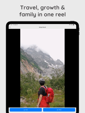 Easy Video Merger iPad screenshot