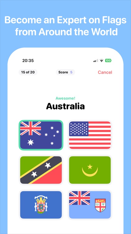 FlagsGuessr - World Flags Quiz