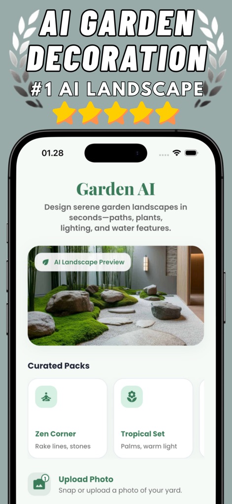 AI Garden Decoration Landscape - Graphics & Design App | MWM