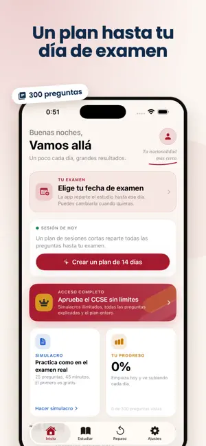 Examen de Nacionalidad: CCSE screenshot 1