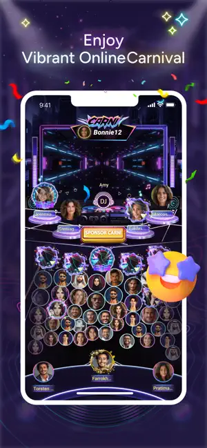 Carni: Live Carnival & Chat screenshot 1