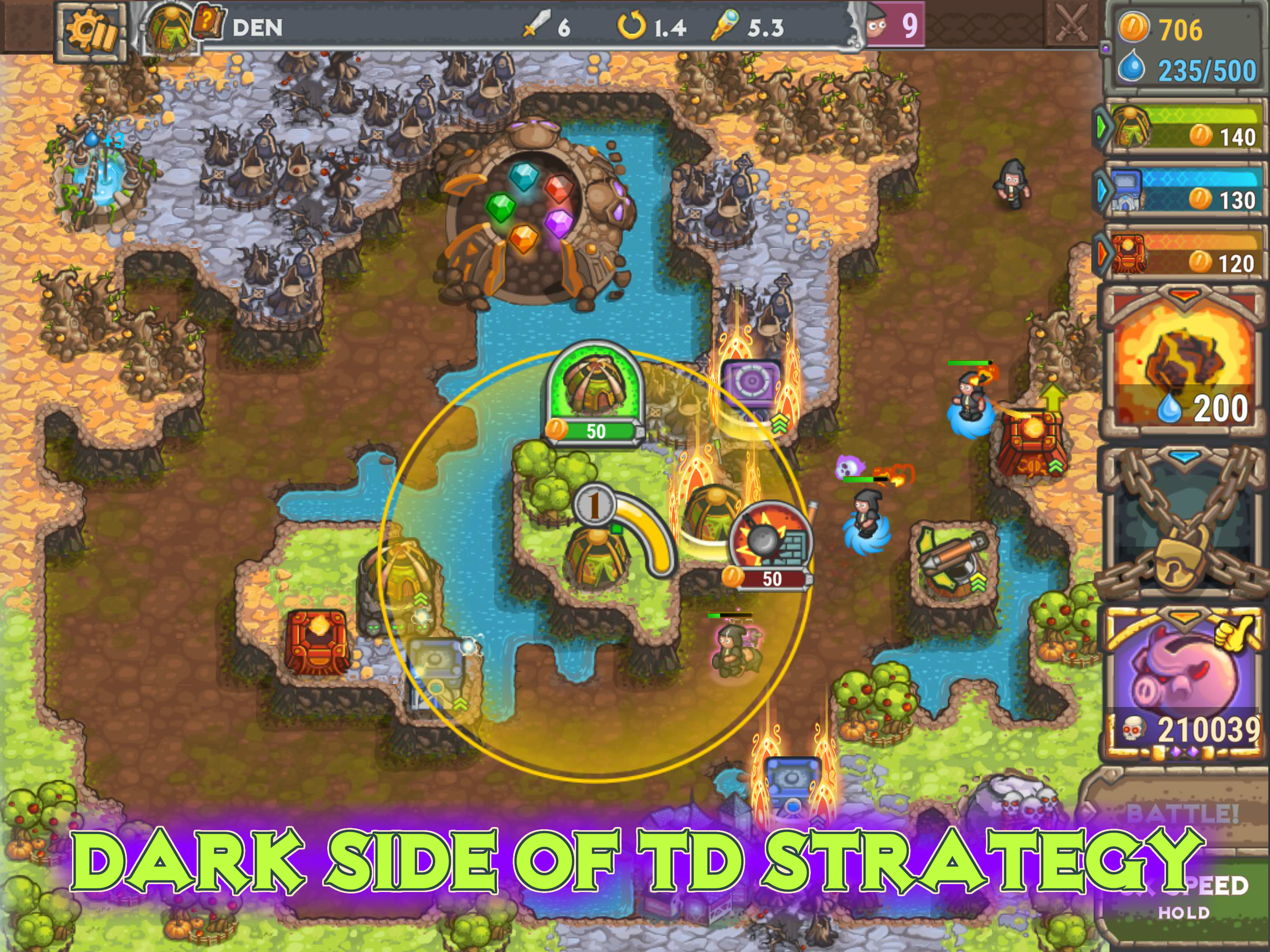 Cursed Treasure 2: Evil TD screenshot 11