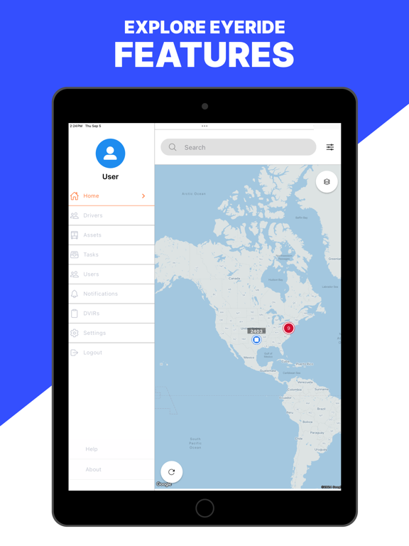 EYERIDE iPad screenshot 4 - Business app