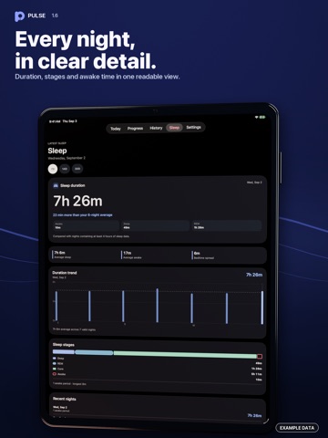 Pulse Vitals: Health Tracker iPad screenshot