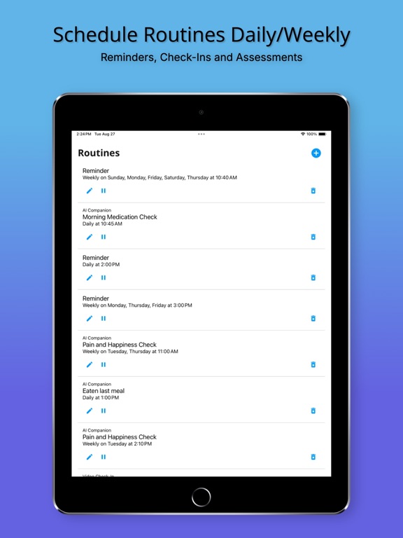 ONSCREEN Family - Senior Care iPad screenshot 7 - Utilities app