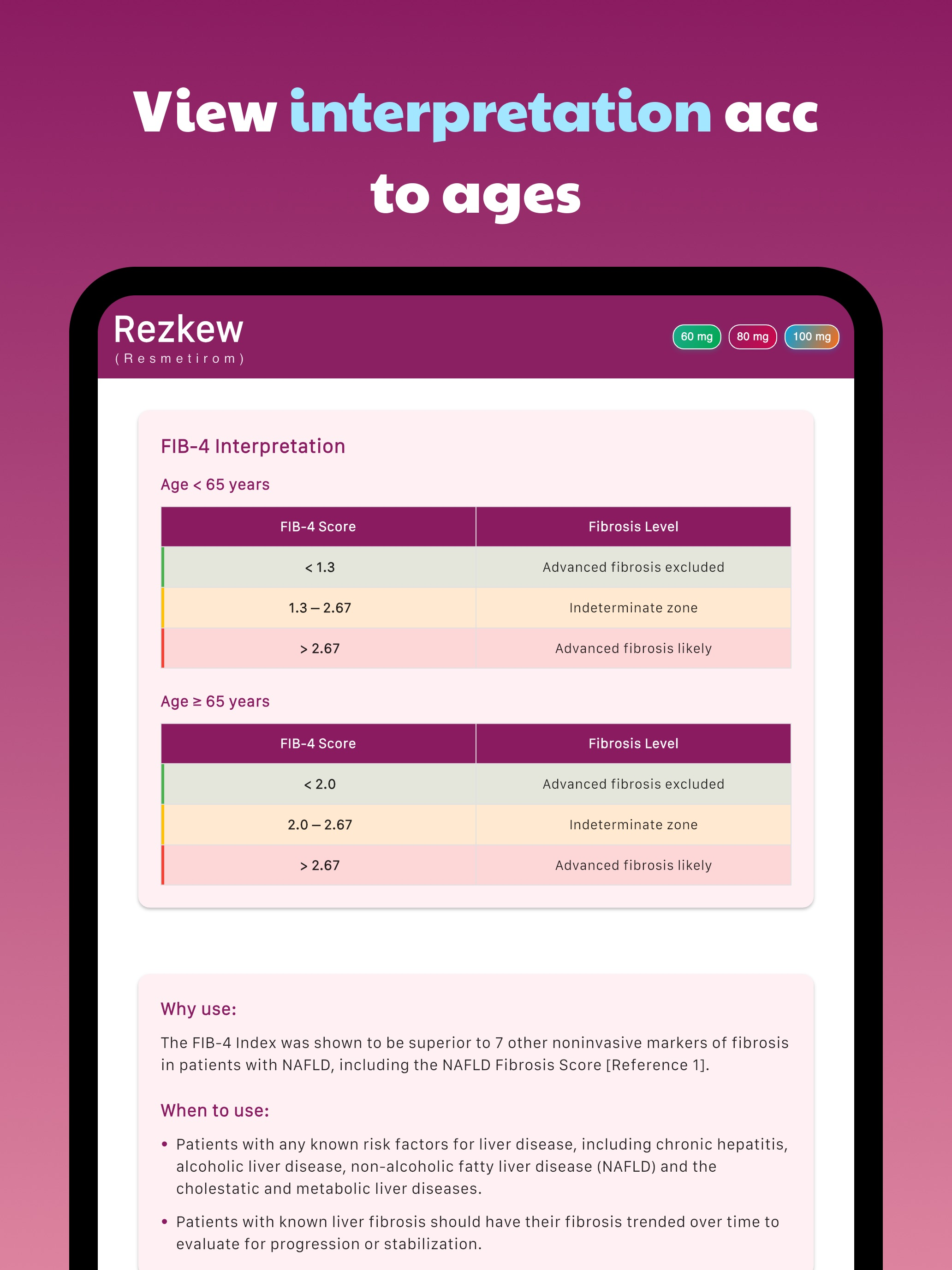 FIB 4 Calculator screenshot 5