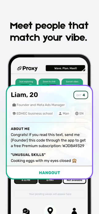 Proxy: Meet For Real Screenshot 4 of 6