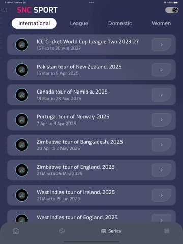 SNC Sport iPad screenshot 8