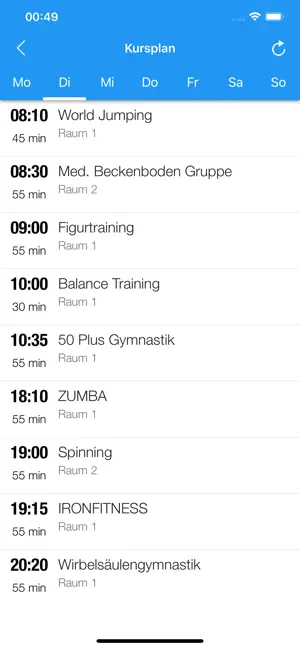 Reha-Fitness Sporbeck screenshot 4