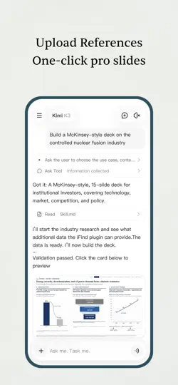 Kimi - Kimi K2.6 Is Live iPhone Screenshot 2
