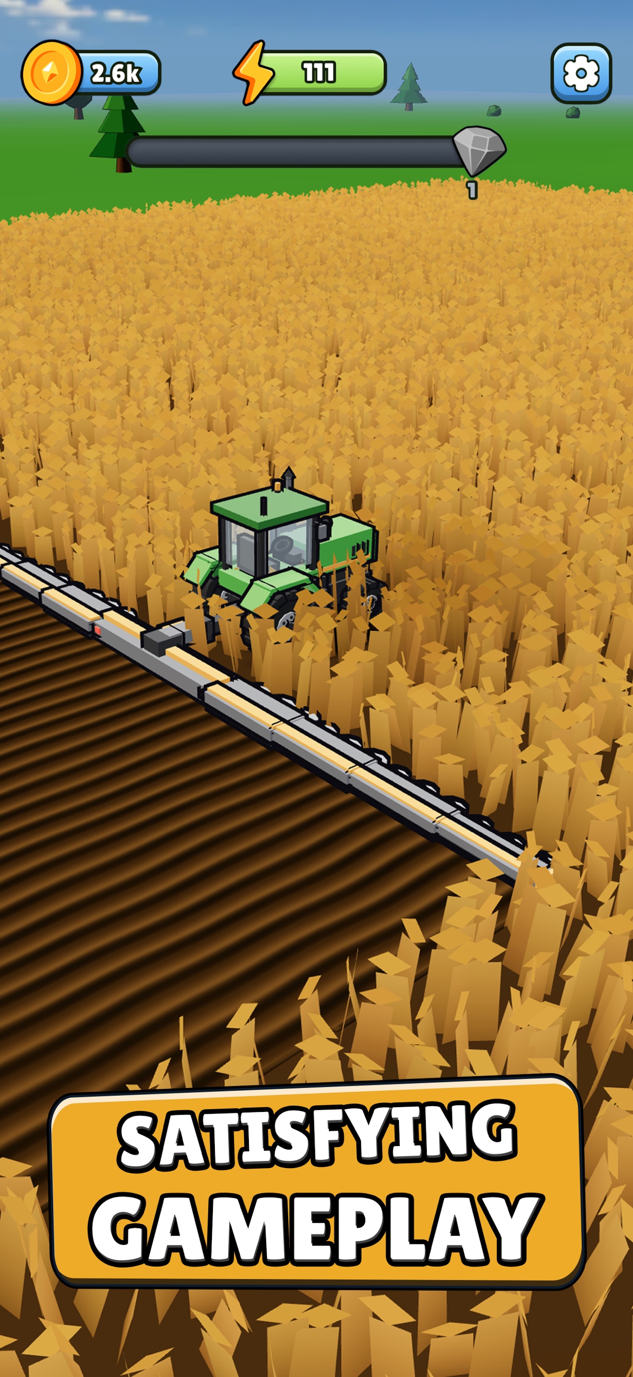 Screenshot 2 of Tiny Tractor: Farming Sim