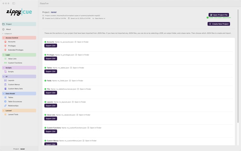 App screenshot
